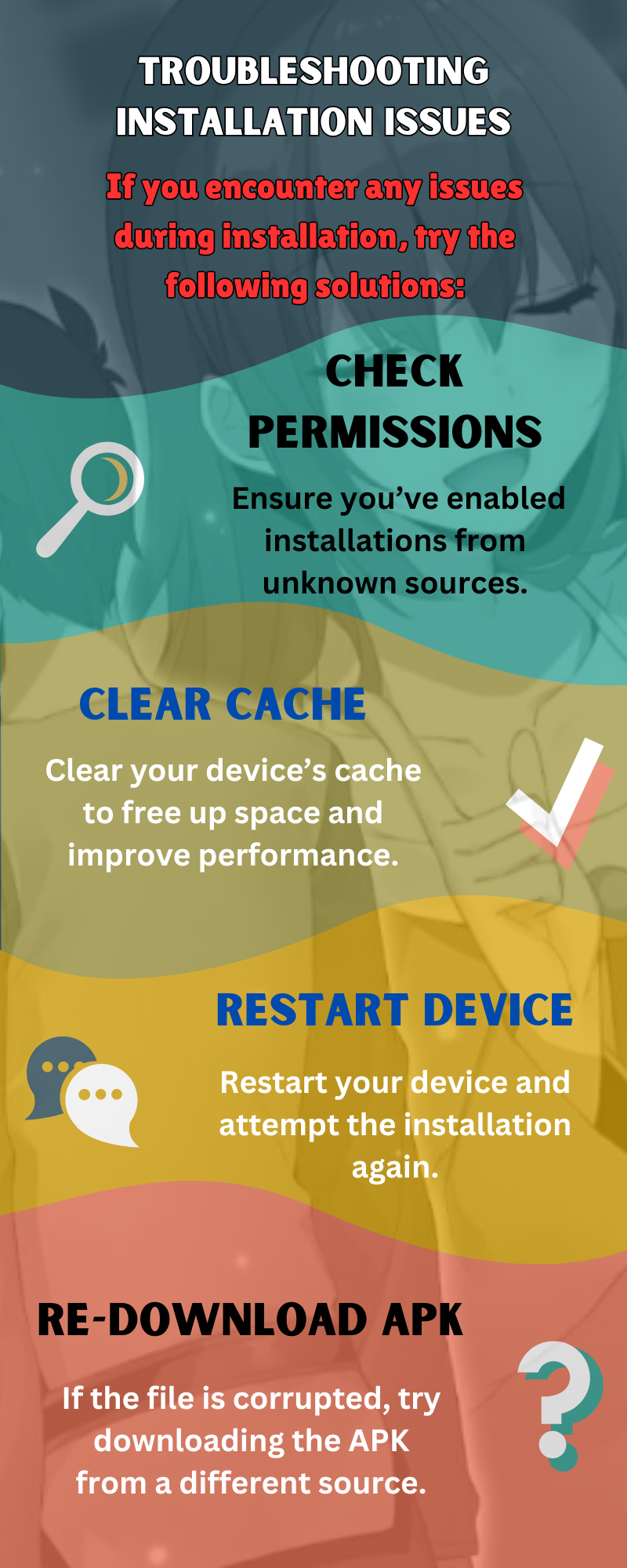 aqua manga android 10 infographic