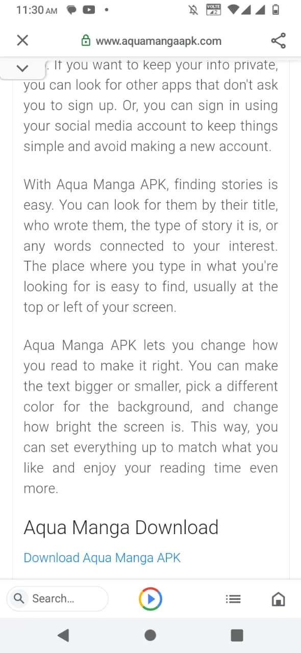 aqua manga download screenshot 2